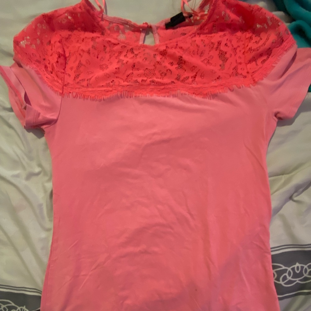 Pink shirt